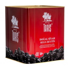 BLACK OLIVE GEMLIK 10KG TIN IN DRY SALT TARIS (TURKISH)